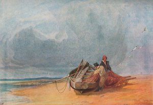 Plage de Yarmouth, vers 1808