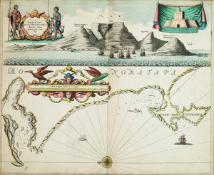 Carte de la Guinée décrivant la côte de la mer du Cap-Vert au Cap de Bonne-Espérance