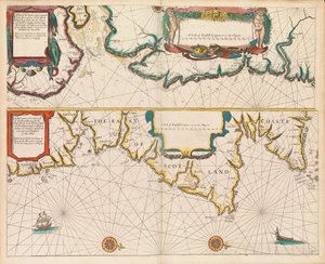 Le pilote anglais le premier livre : décrivant la navigation nordique, c.1671 - John Seller