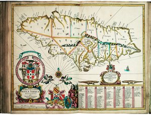 La dernière et la plus précise description de la Jamaïque - John Seller