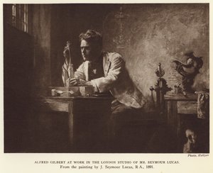 Alfred Gilbert, sculpteur anglais - John Seymour (after) Lucas