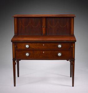 Bureau tambour, vers 1800 - John Seymour