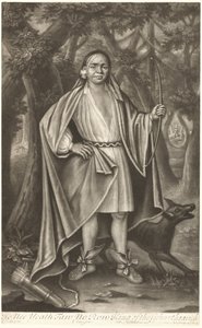 Ho Nee Yeath Taw No Row, Roi des Generethgarick - John Simon after John Verelst