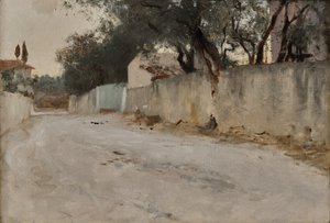 Une route dans le sud, vers 1878-84 - John Singer Sargent
