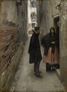 Une rue à Venise, c.1880-82 - John Singer Sargent