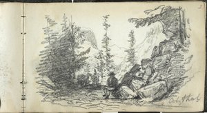 Paysage alpin, Oetzthal, Autriche - John Singer Sargent