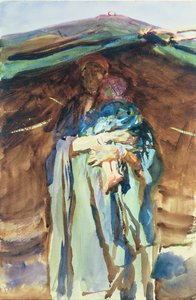 Mère bédouine - John Singer Sargent