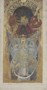 Conception pour la bibliothèque publique de Boston, 1890-4 - John Singer Sargent
