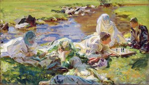 Dolce far niente, vers 1907 - John Singer Sargent
