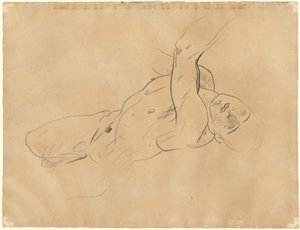 Nu masculin tombant (verso) - John Singer Sargent