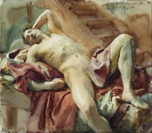 Étude de figure - John Singer Sargent