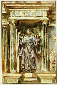Dans une église à Grenade - John Singer Sargent