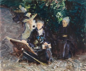 Dans le Generalife - John Singer Sargent