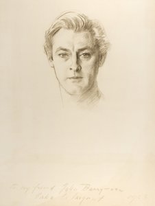 John Barrymore, 1923 - John Singer Sargent