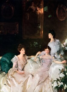 Lady Elcho, Mme Tennant et Mme Adeane, 1926 - John Singer Sargent