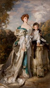 Lady Warwick et son Fils, 1905 - John Singer Sargent