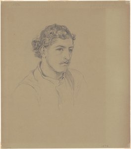 Homme aux cheveux bouclés, 1872 - John Singer Sargent