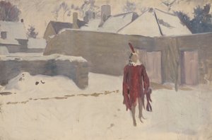 Mannequin dans la neige - John Singer Sargent