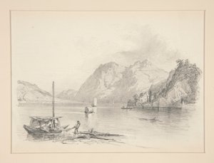 Lac de montagne - John Singer Sargent