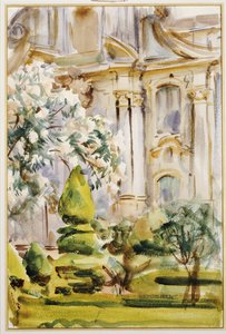 Palais et jardins, Espagne - John Singer Sargent