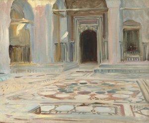 Pavement, Le Caire - John Singer Sargent