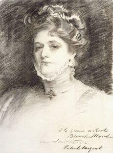 Portrait de Blanche Marchesi - John Singer Sargent