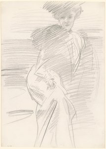 Femme assise, vers 1890-1900