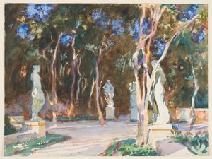 Sentiers ombragés, Vizcaya - John Singer Sargent