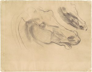 Études pour Apollon dans son char avec les Heures - John Singer Sargent