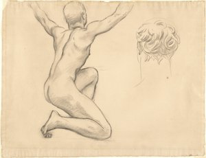 Études pour Le dévoilement de la vérité - John Singer Sargent