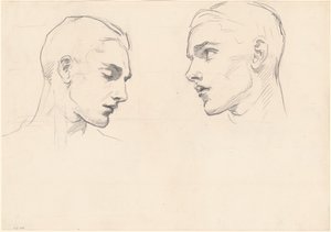 Études de la tête d