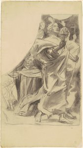 Étude pour "Triomphe de la religion" - John Singer Sargent
