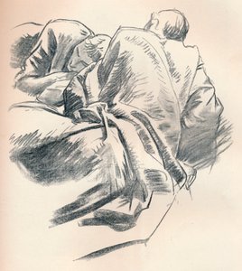 Étude de draperie, vers 1916 - John Singer Sargent
