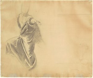 Étude de draperie [verso] - John Singer Sargent