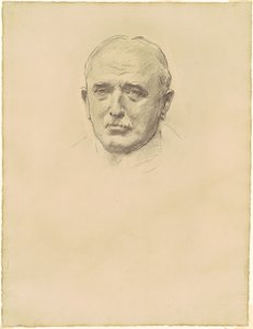Étude du maréchal John French pour "Officiers généraux de la Première Guerre mondiale" - John Singer Sargent