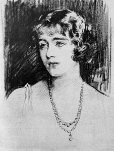 Étude de Lady Elizabeth Bowes-Lyon, 1923 - John Singer Sargent
