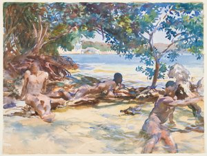 Les Baigneurs - John Singer Sargent