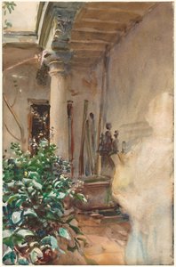 Le patio, 1908