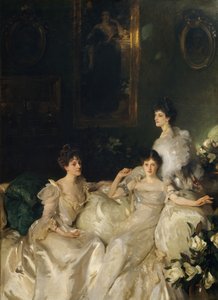 Les sœurs Wyndham: Lady Elcho, Mme Adeane et Mme Tennant, 1899 - John Singer Sargent