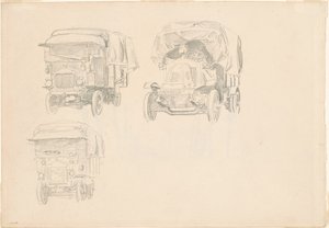 Camions [recto] - John Singer Sargent
