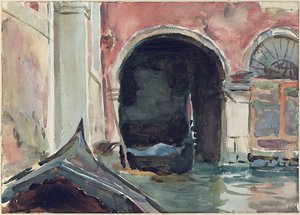 Canal Vénitien - John Singer Sargent