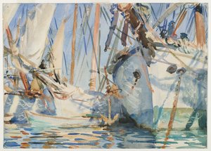 Navires blancs - John Singer Sargent