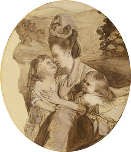 Esquisse pour La Famille Copley - John Singleton Copley