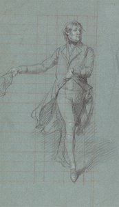 Étude pour le capitaine William George Fairfax pour la peinture "La victoire de Lord Duncan" - John Singleton Copley