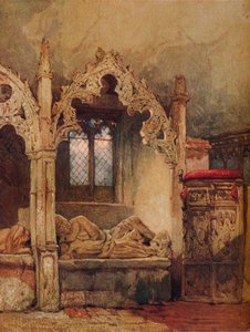 Le Chevalier est Poussière, 1869 - John Skinner Prout