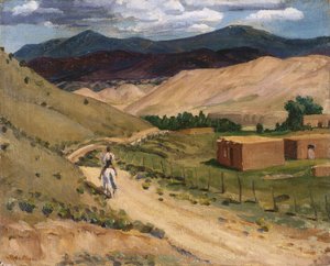 Route vers Chimayo - John French Sloan