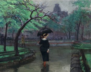 Pluie de printemps - John French Sloan