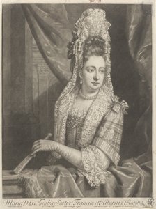 Portrait de Maria II Stuart - John Smith