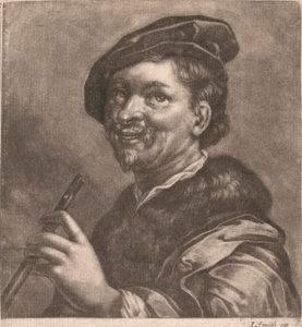 Homme jouant de la flûte - John Smith