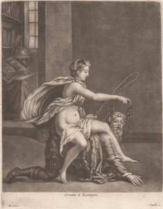 Socrate et Xanthippe